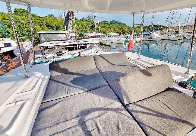 Boot in Saint Barthélemy - Catamaran Lagoon 46 Croisière avec Skipper SB Boot in Saint Barthélemy - Catamaran Lagoon 46 Croisière avec Skipper SB