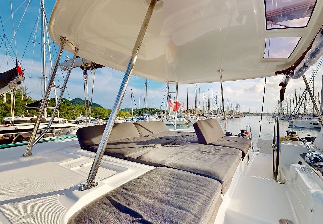 Barco en Saint Barthélemy - Catamaran Lagoon 46 Croisière avec Skipper SB Barco en Saint Barthélemy - Catamaran Lagoon 46 Croisière avec Skipper SB