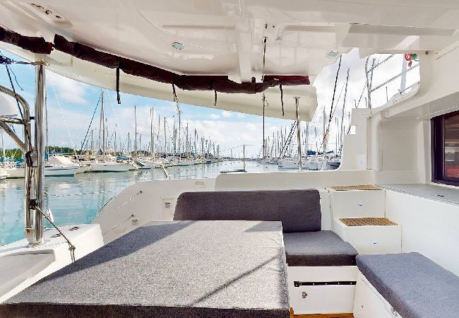 Barco en Saint Barthélemy - Catamaran Lagoon 46 Croisière avec Skipper SB Barco en Saint Barthélemy - Catamaran Lagoon 46 Croisière avec Skipper SB