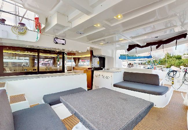 Barco en Saint Barthélemy - Catamaran Lagoon 46 Croisière avec Skipper SB Barco en Saint Barthélemy - Catamaran Lagoon 46 Croisière avec Skipper SB