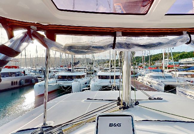 Barco en Saint Barthélemy - Catamaran Lagoon 46 Croisière avec Skipper SB Barco en Saint Barthélemy - Catamaran Lagoon 46 Croisière avec Skipper SB