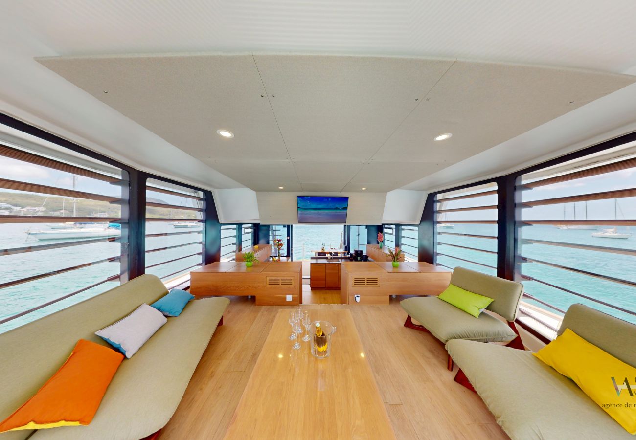 Casa en Les Trois-Ilets - STAY-Ô Lodge flottant avec spa et vue 360