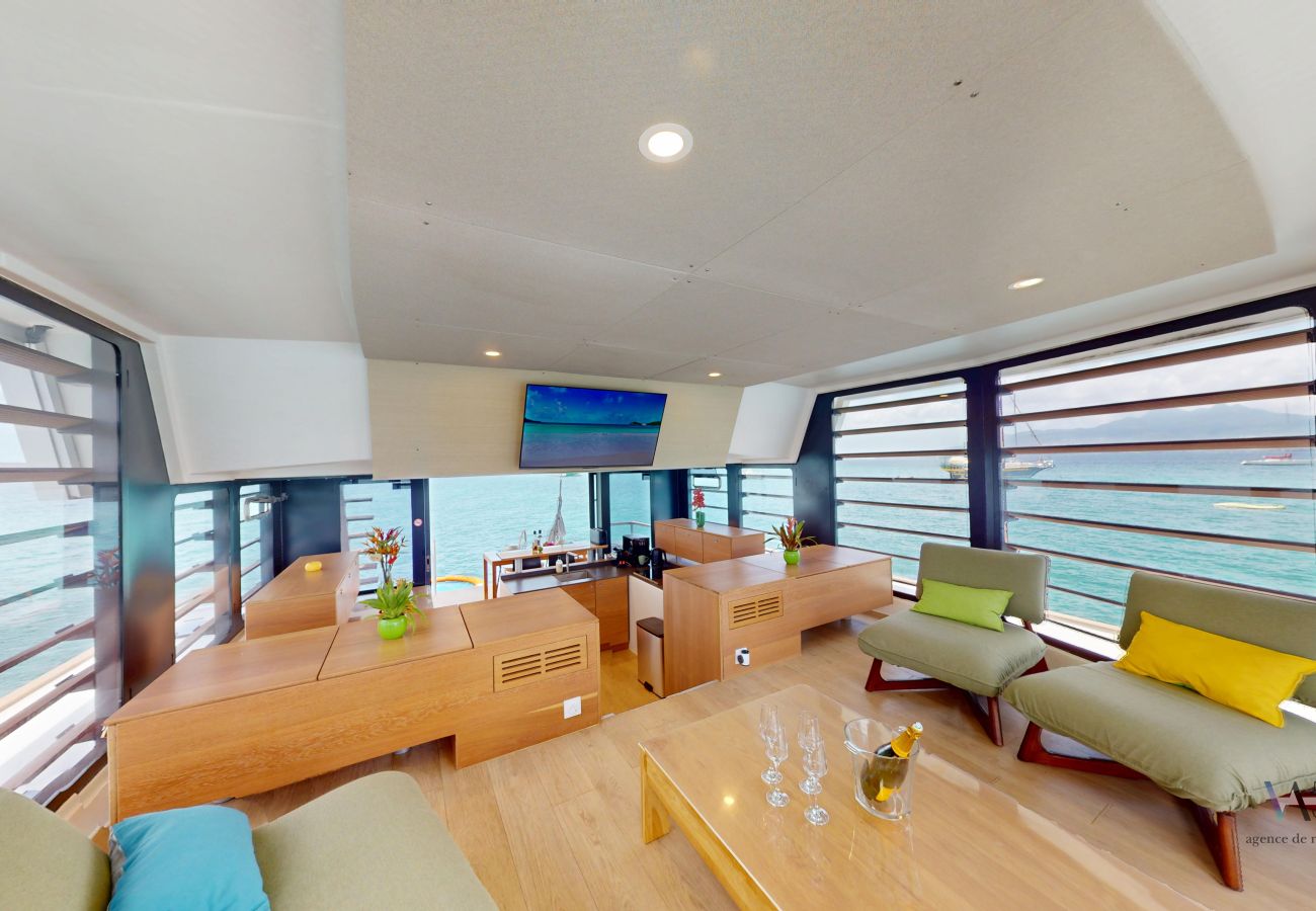 Casa em Les Trois-Ilets - STAY-Ô Lodge flottant avec spa et vue 360